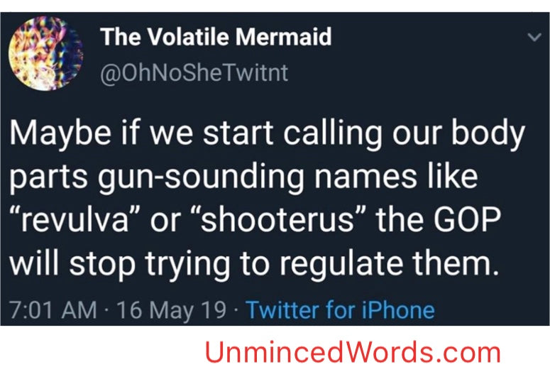 Gun Names For Female Parts Unminced Words 0111