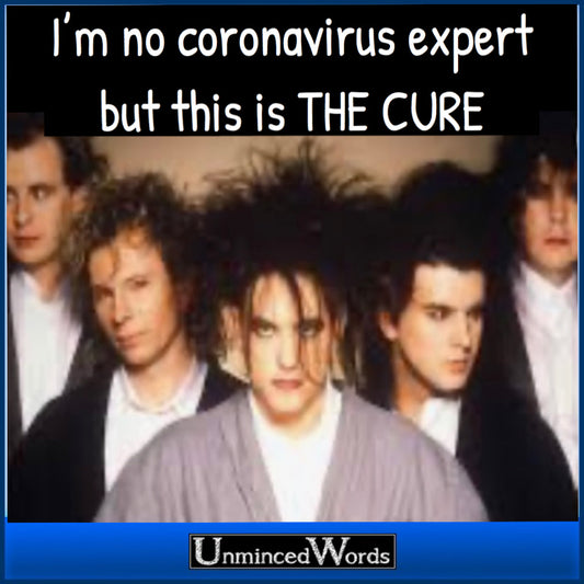 I’m no coronavirus expert but this is THE CURE