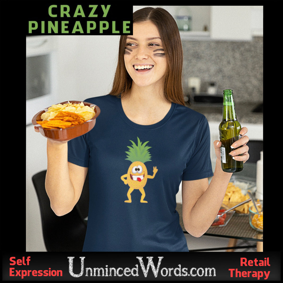 Crazy Pineapple is the collection Unminced Words
