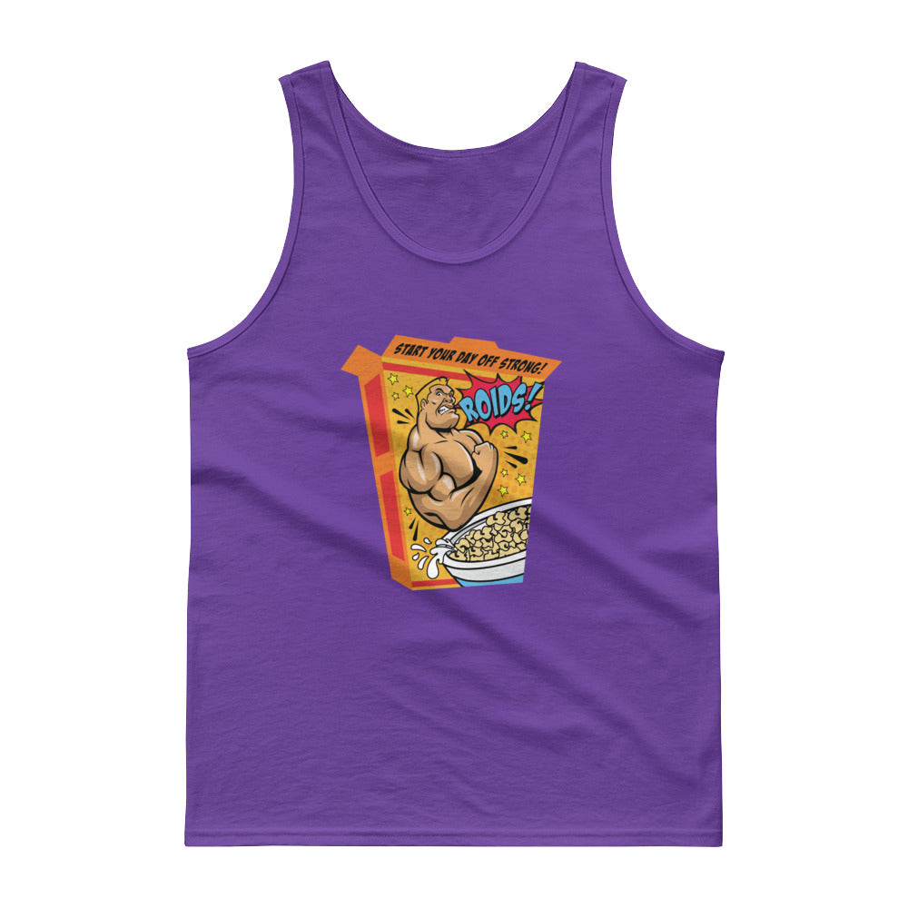 Roids - Cotton Tank Top - Unminced Words