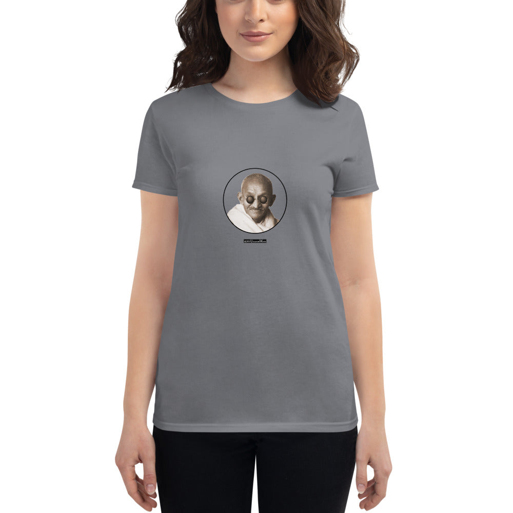 Gandhi - Women's short sleeve t-shirt - Unminced Words