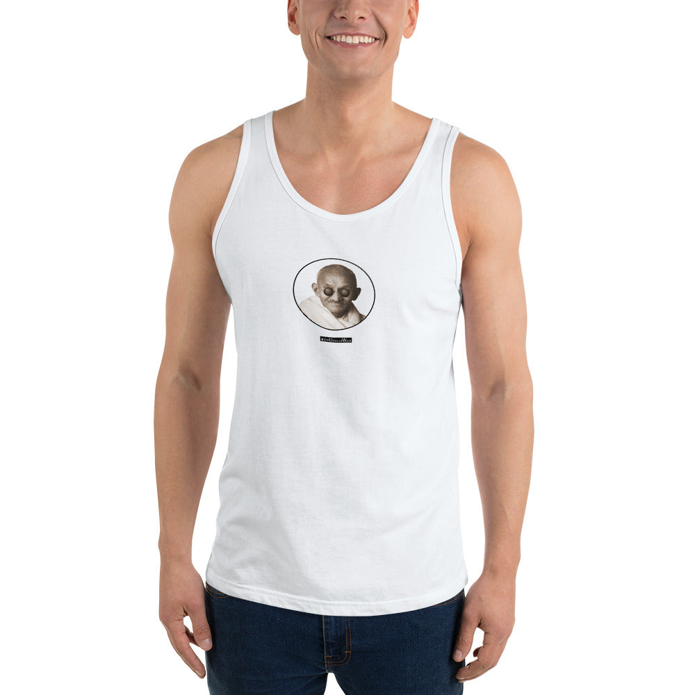 Gandhi - Men's Tank Top - Unminced Words
