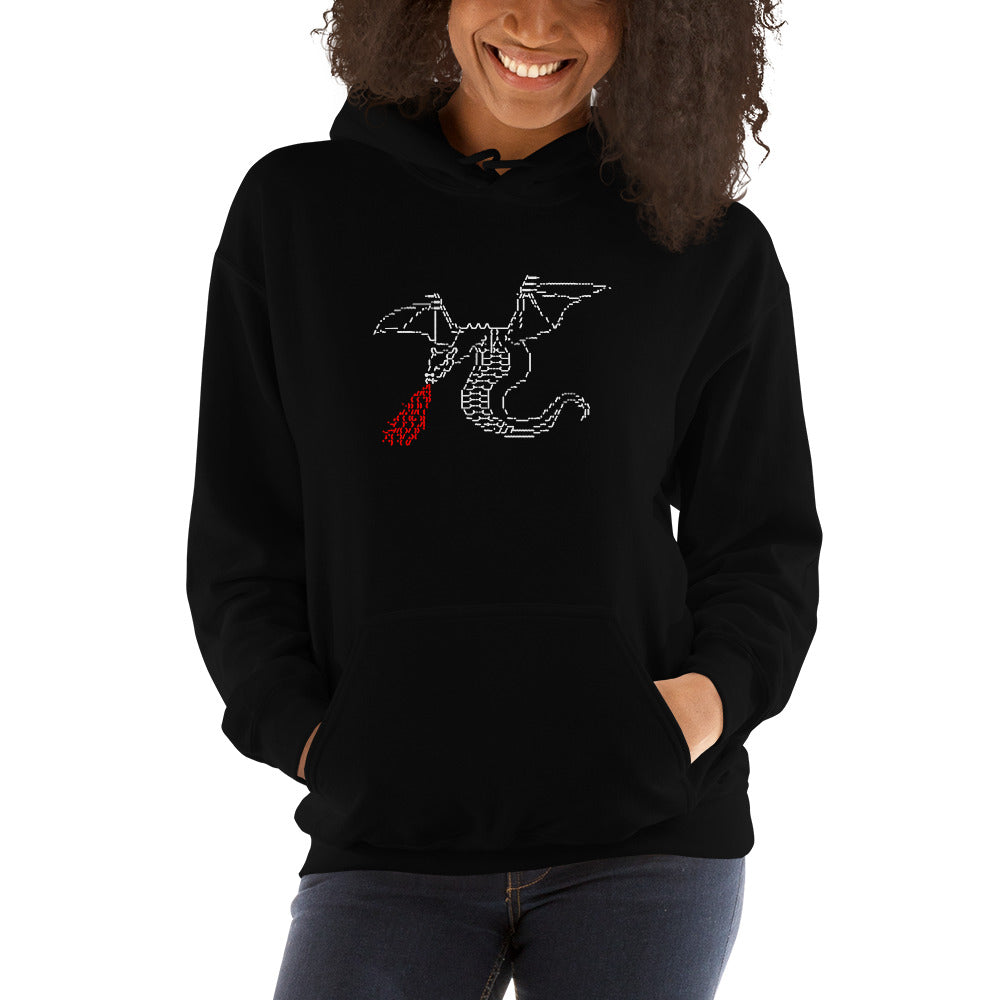 DRAGON - Hooded Sweatshirt - Unminced Words