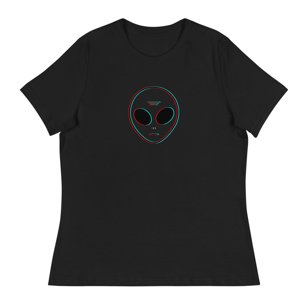 Alien Head - Women's Relaxed T-Shirt