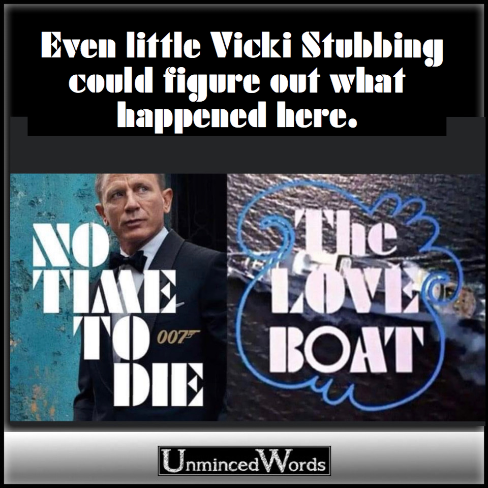 The Love Boat vs James Bond “No Time To Die”