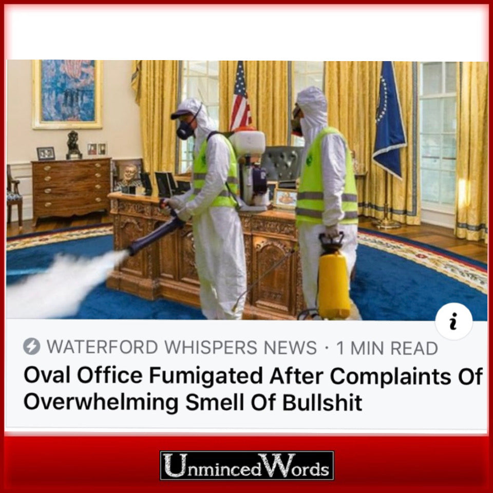 Oval Office fumigation details
