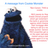 For Ben Carson, from Cookie Monster