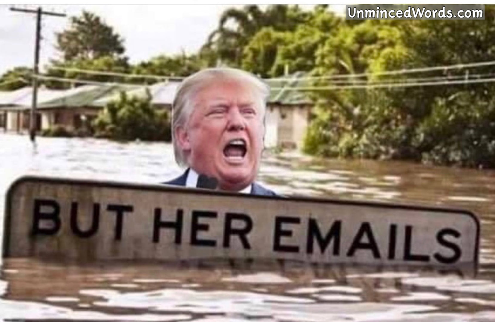 But her emails! Trump memes age well
