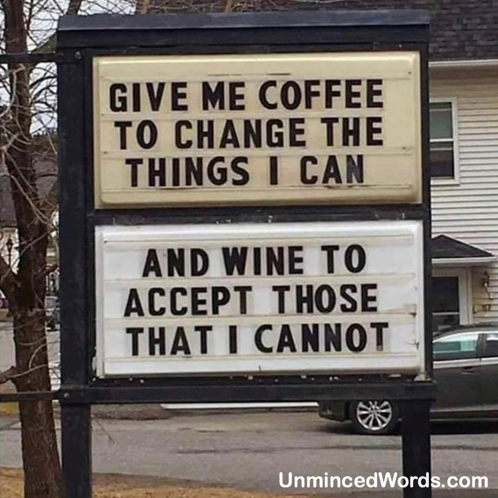 Coffee and Wine