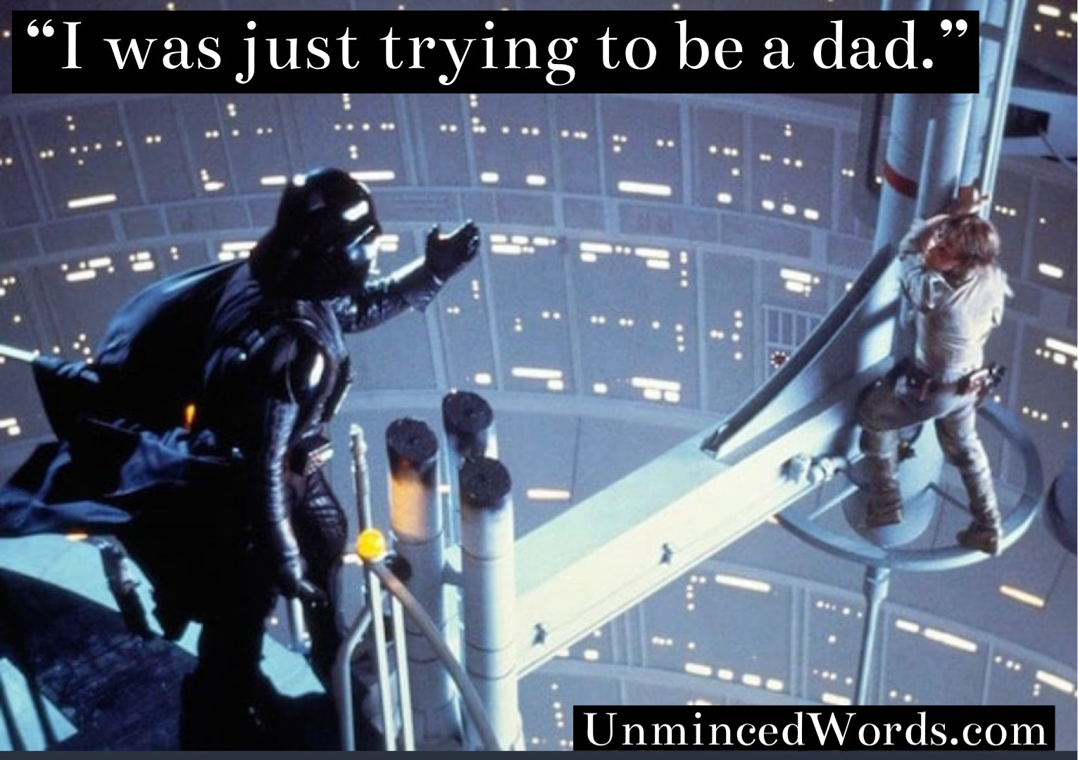“I was just trying to be a dad.”