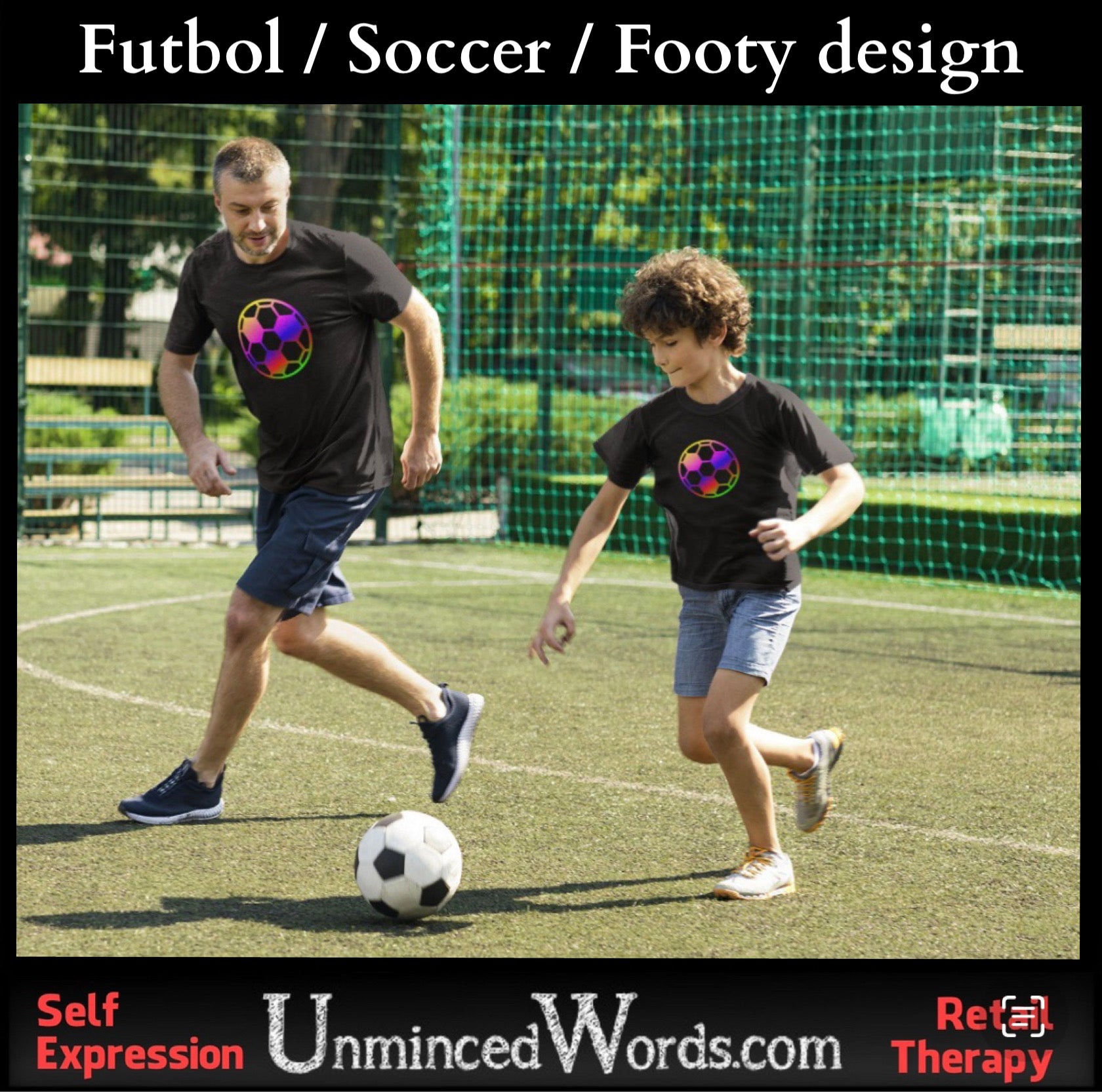 Futbol, Soccer, Footy design