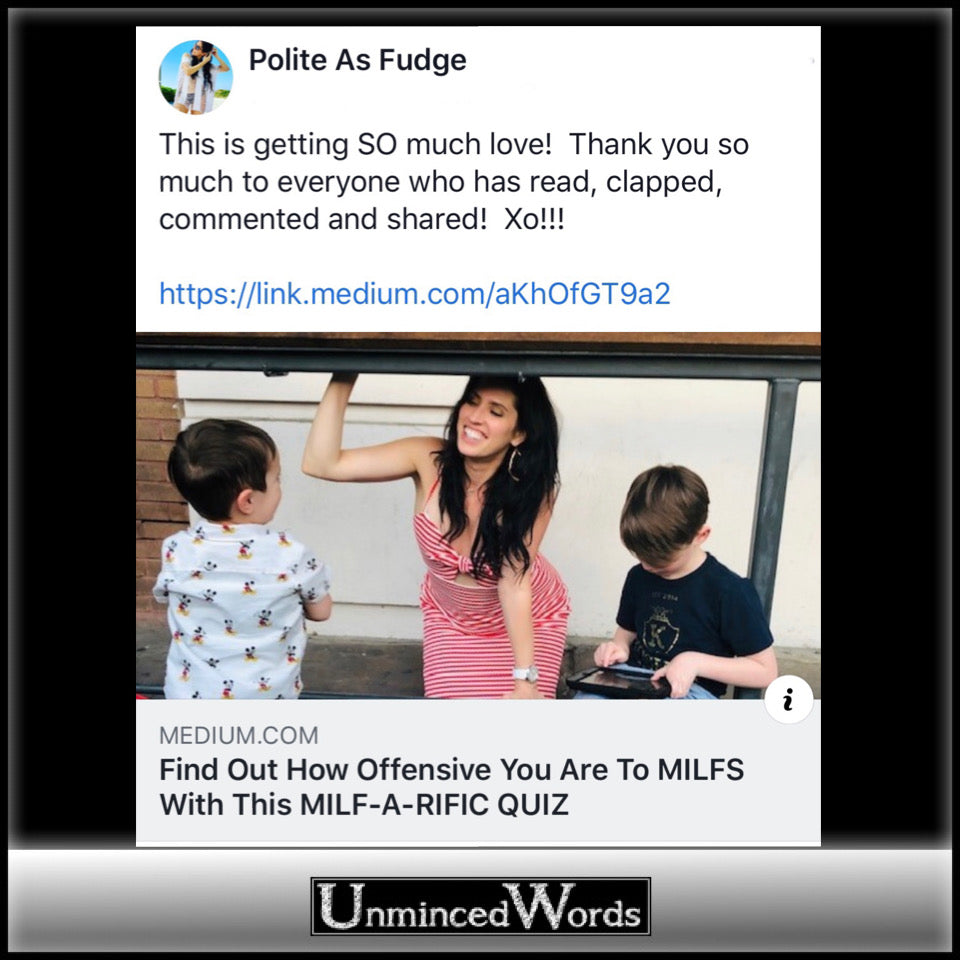 Find out how offensive you are to MILFs