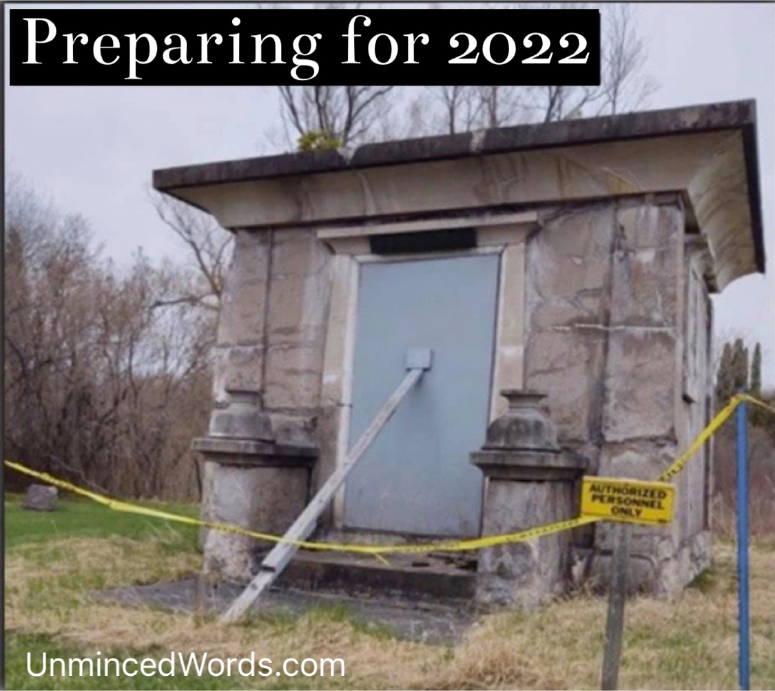 Preparing for 2022 is gonna be like this-