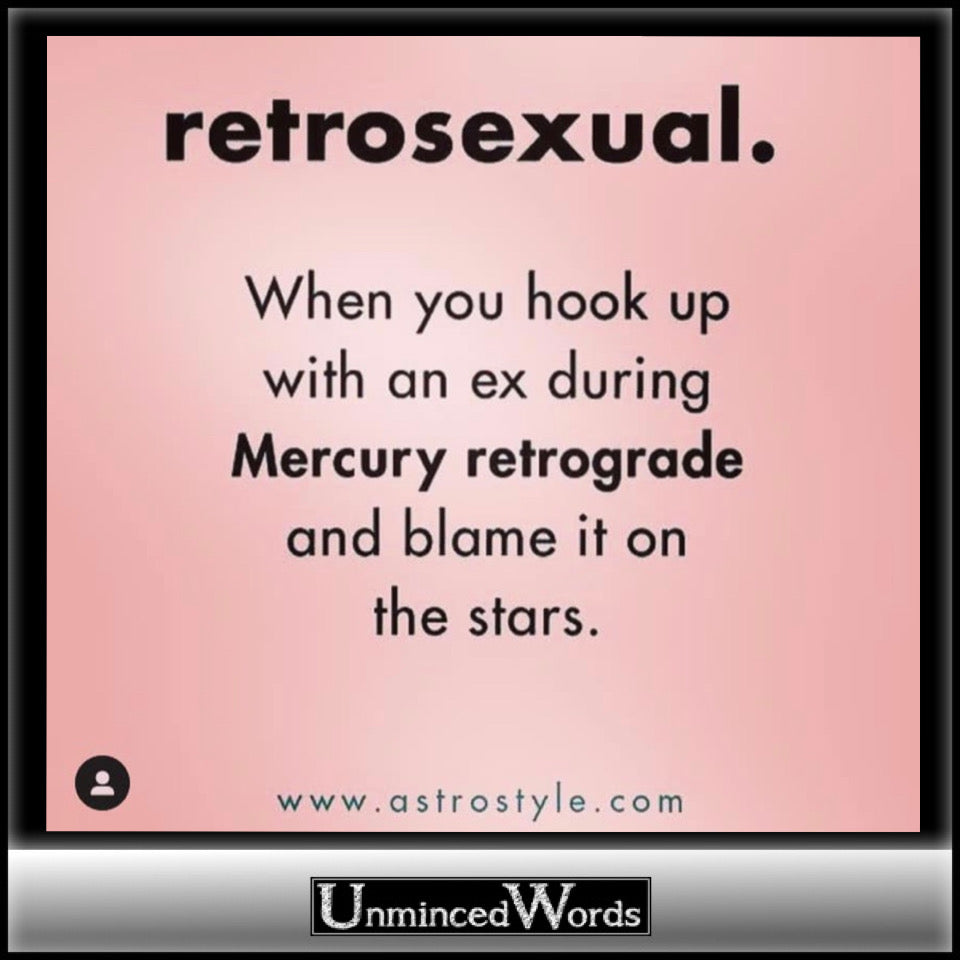 Retrosexual should be a word