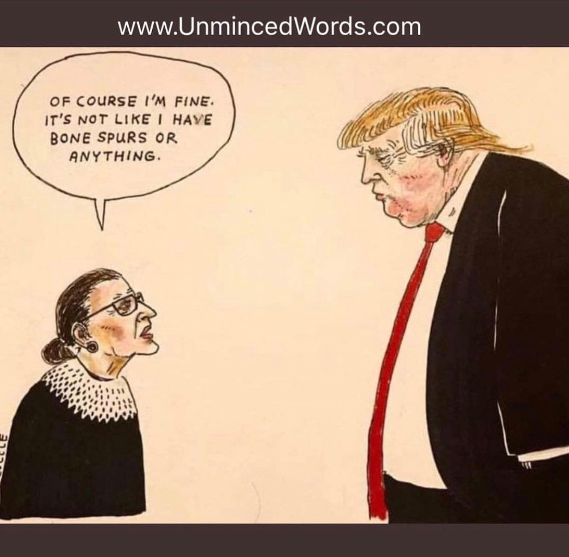 Ruth Ginsberg sets the example.
