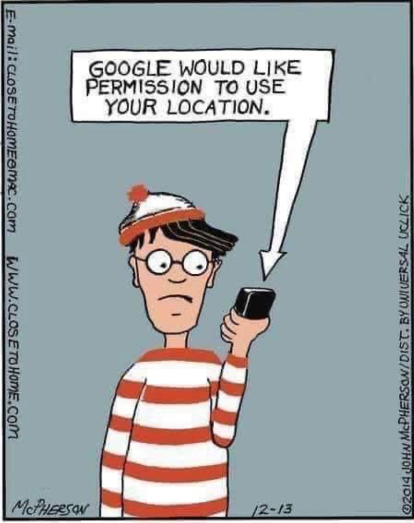 Where’s Waldo location finder app comic is spot on