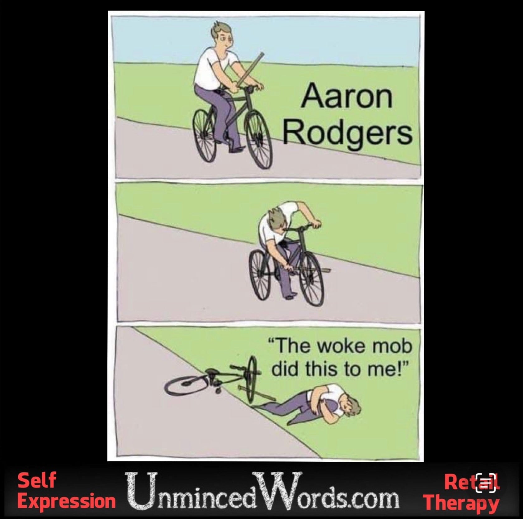 This Aaron Rodgers cartoon is dead on