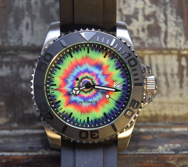 This tie-dye watch is just awesome