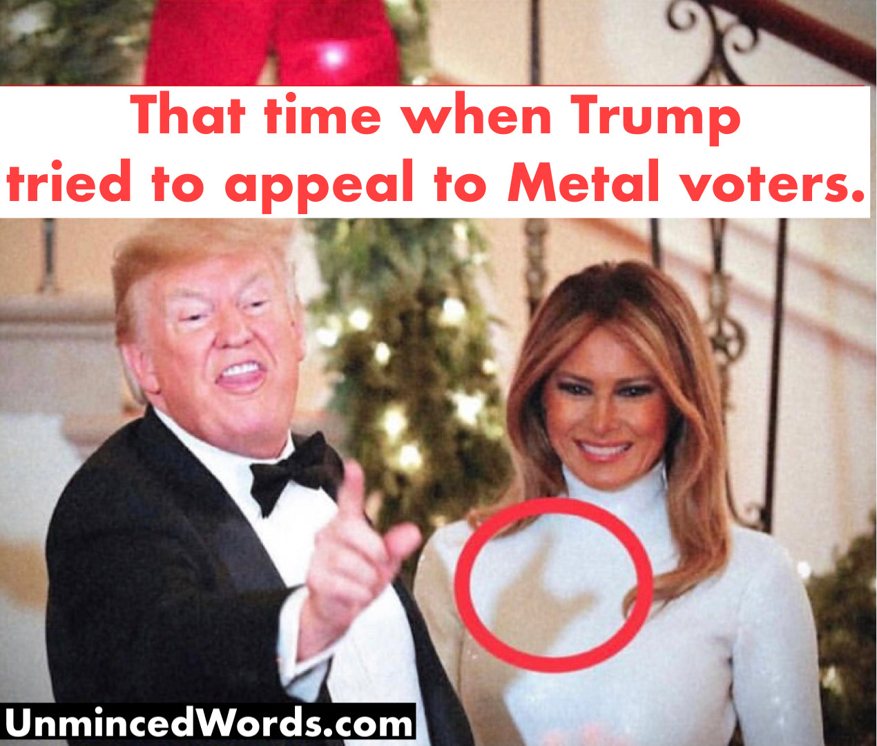 That time when Trump tried to appeal to Metal voters
