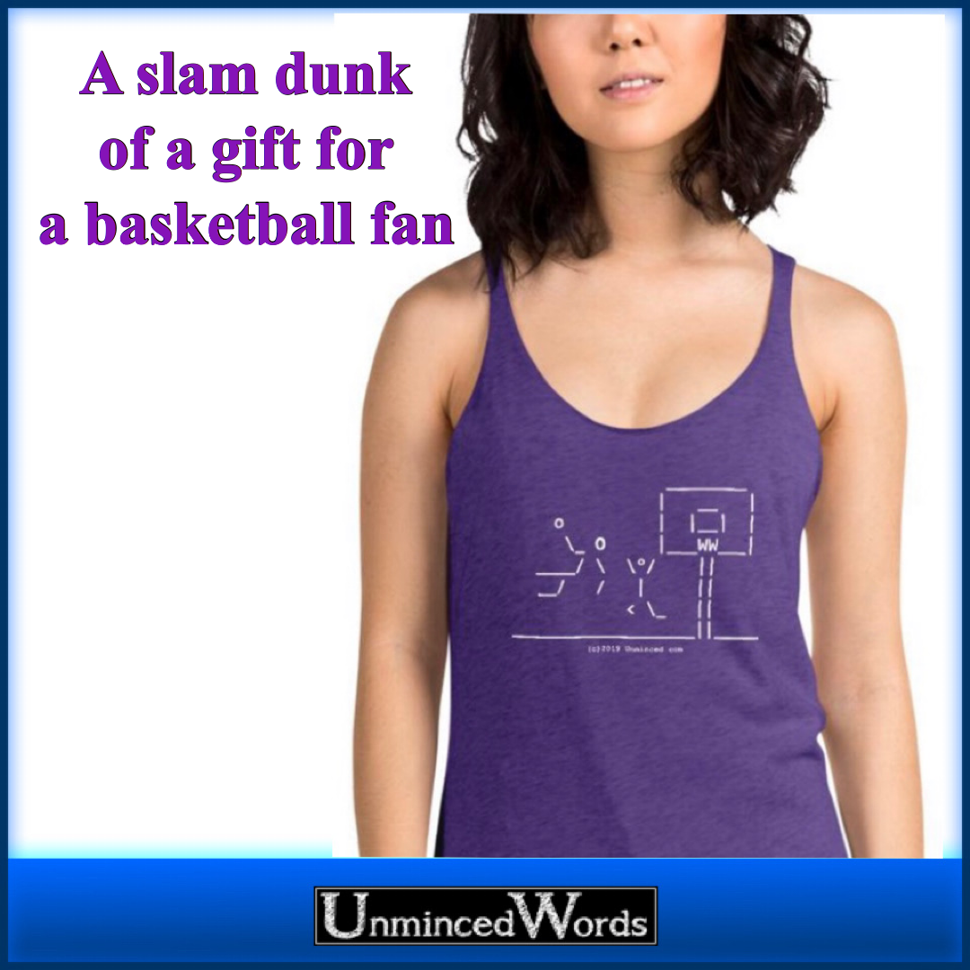 A slam dunk of a gift for a basketball fan
