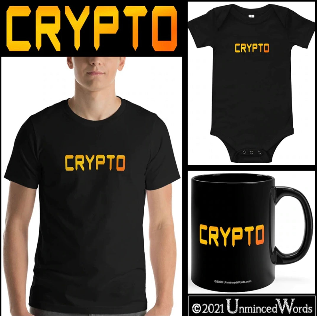 For Crypto investors, we make this fire colored design.