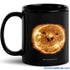 Smiling Sun - Black glossy mug