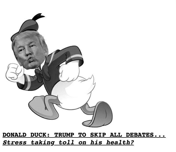 Donald Duck The Debates
