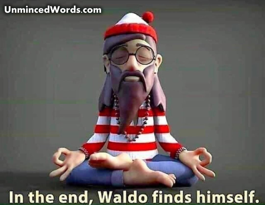 In the end, Waldo found himself