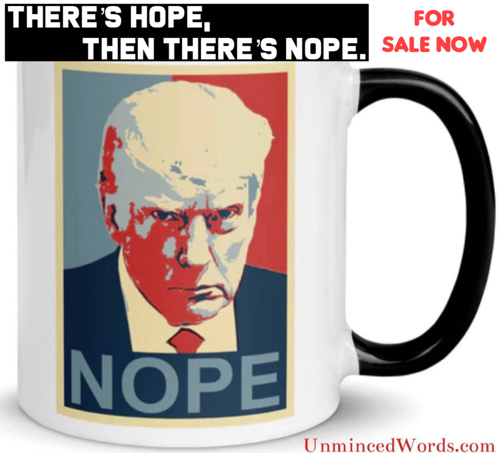 Just Say Nope!  A great gift idea.