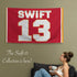 A Swift 13 Banner is just one of our cool Taylor Swift fan gifts in our store.