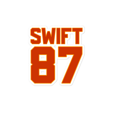 Swift 87 - Bubble-free stickers