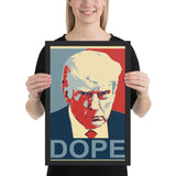 DOPE - Framed photo paper poster