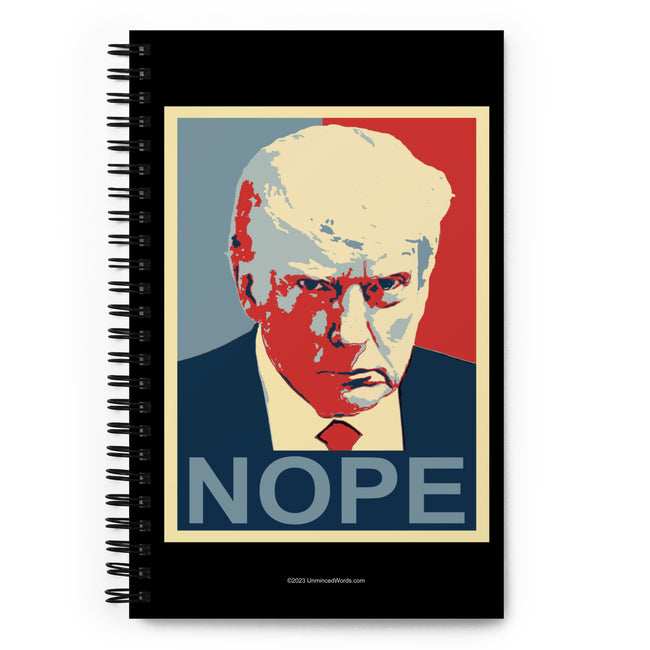 NOPE - Spiral notebook