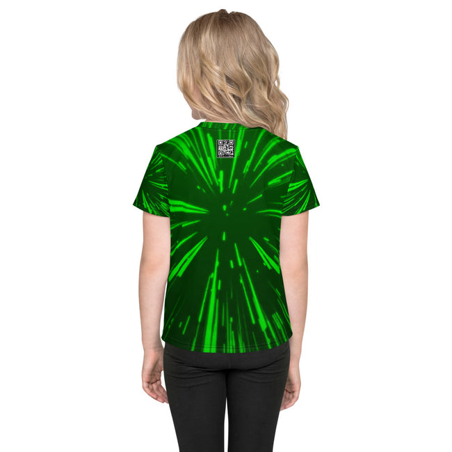 Hyperspace Deluxe - Kids Green T-shirt