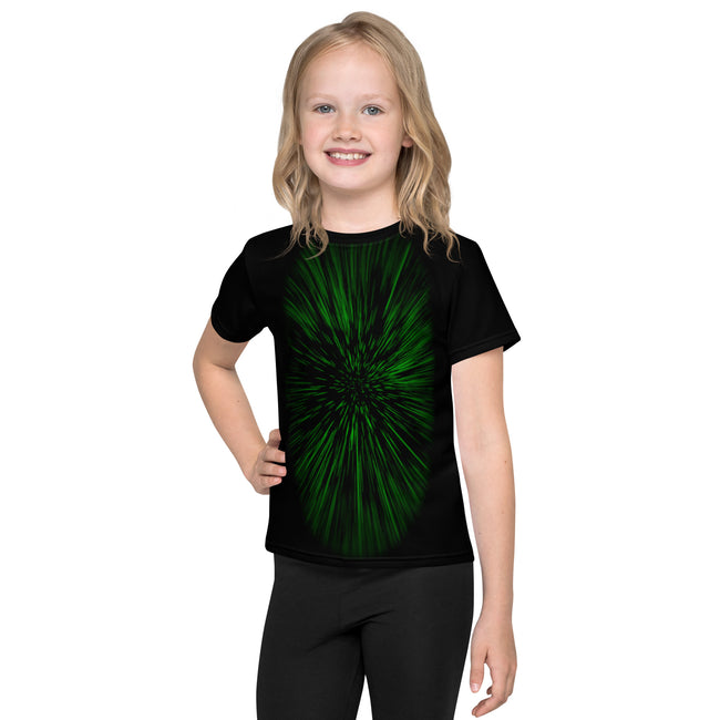 Hyperspace - Green Kids crew neck t-shirt