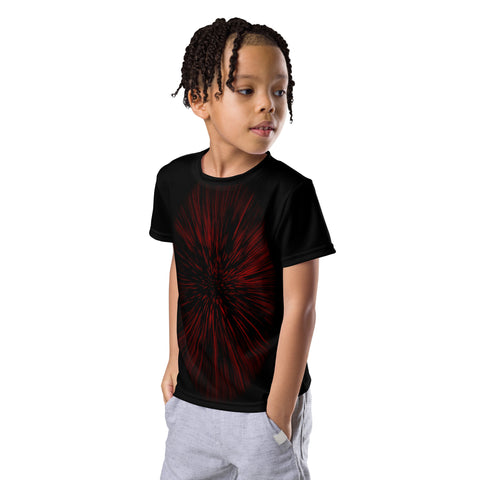 Hyperspace - Red Kids crew neck t-shirt