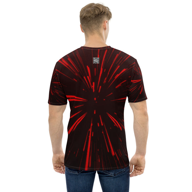 Hyperspace Deluxe - Men's Red T-shirt