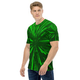 Hyperspace Deluxe - Men's Green T-shirt