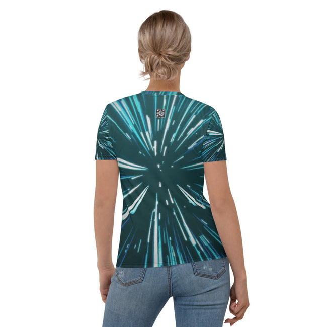 Hyperspace Deluxe - Women's Blue T-shirt
