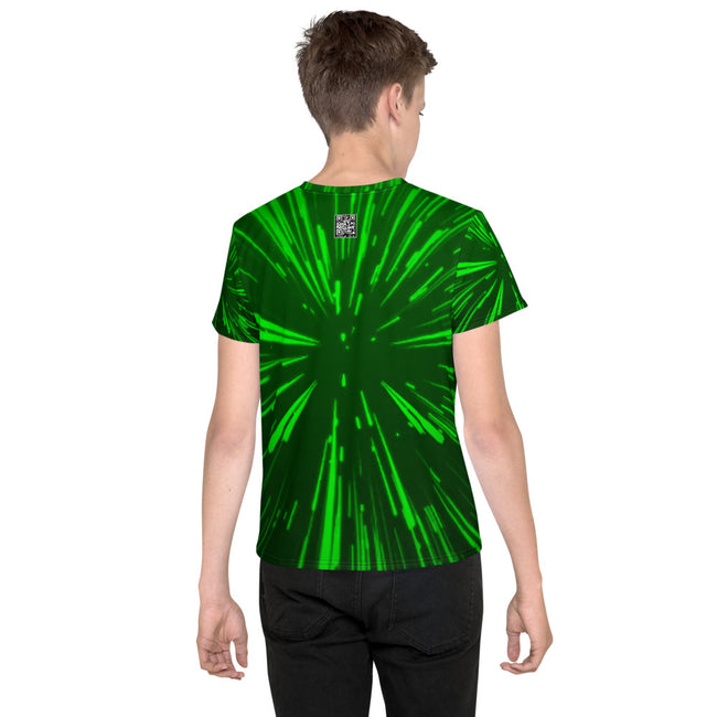 Hyperspace Deluxe - Youth Green T-shirt