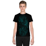 Hyperspace - Blue Youth crew neck t-shirt