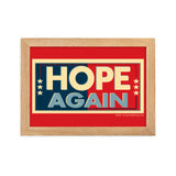 Hope Again - Framed Poster - Unminced Words