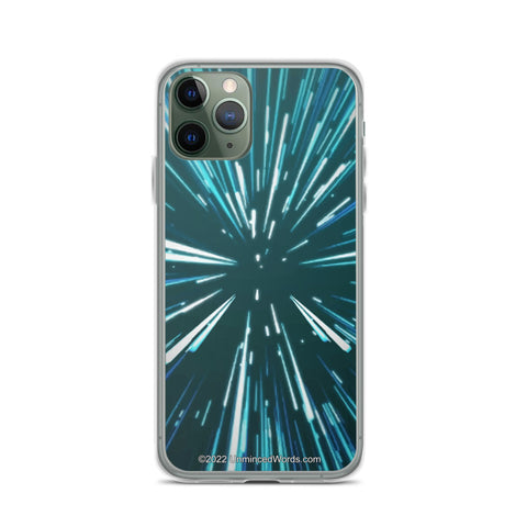 Hyperspace Deluxe - Blue iPhone Case