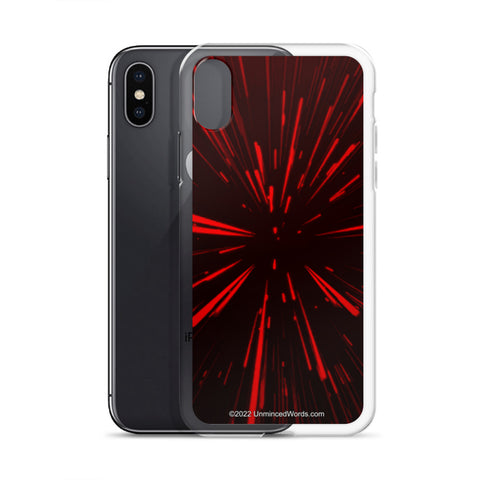 Hyperspace Deluxe - Red iPhone Case