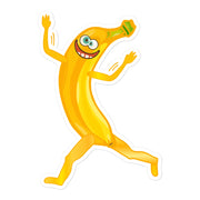 Banana Bob - Bubble-free stickers