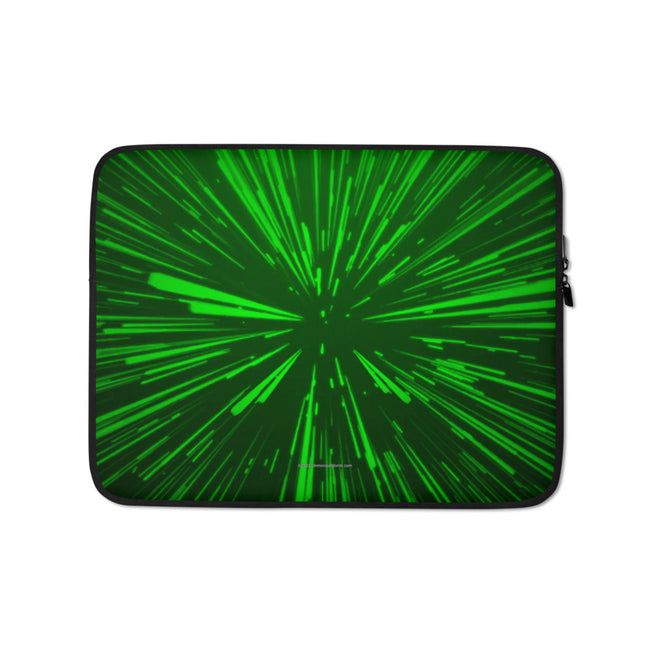 Hyperspace Deluxe - Green Laptop Sleeve