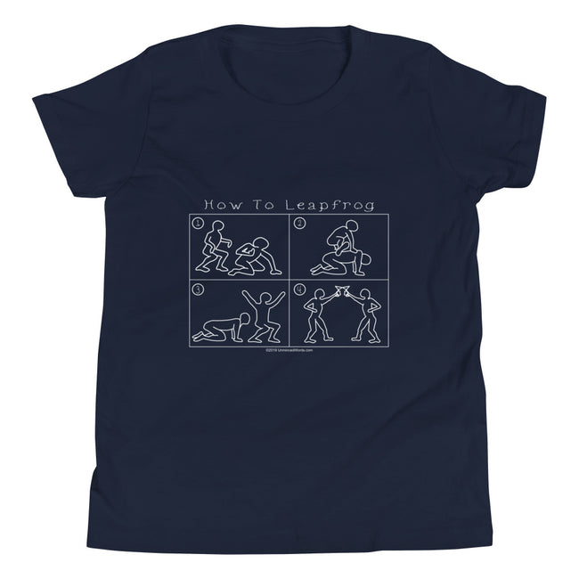 How To Leapfrog - Youth Short Sleeve T-Shirt - Unminced Words
