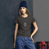 Dollar - Women's short sleeve t-shirt - Unminced Words