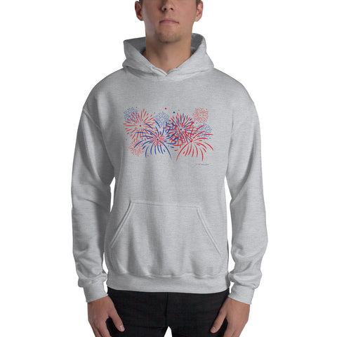 Fireworks - Hooded Sweatshirt - Unminced Words