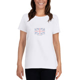 Union Flag ASCII - Women's short sleeve t-shirt - Unminced Words